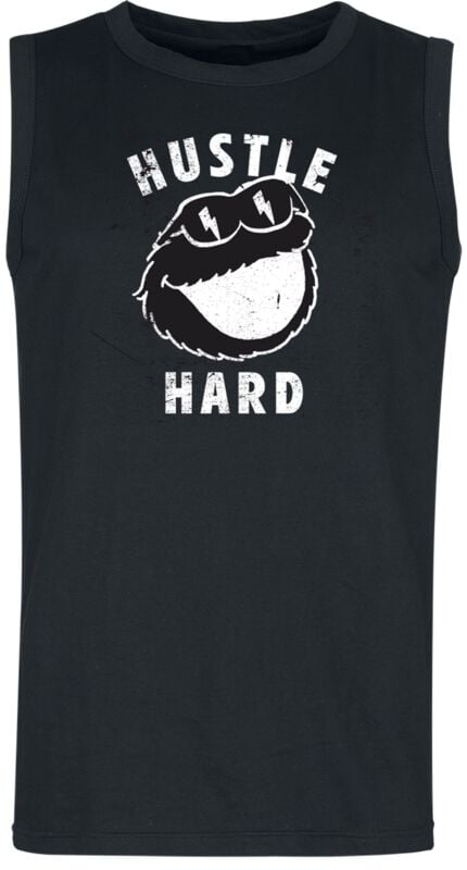 4250979880813 - Cookie Monster - Hustle Hard Tank-Top schwarz in S