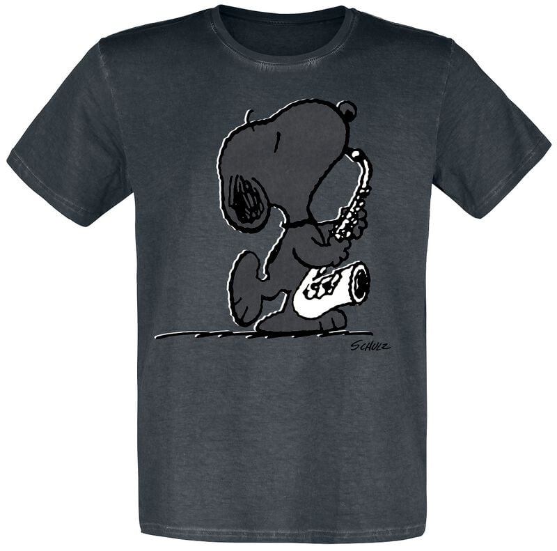 4250979881407 - Snoopy T-Shirt schwarz in L