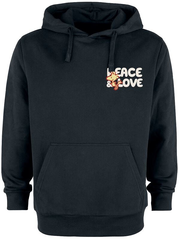 4250979881551 - Snoopy Love Kapuzenpullover schwarz in M