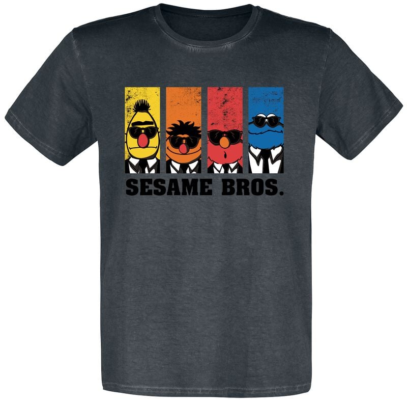 4250979881919 - Sesame Bros T-Shirt schwarz in XXL