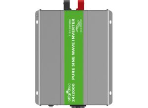 4250983257144 - OFFGRIDTEC Spannungswandler PSI Sinus RS485 2000W 3200W 24V 230V Wandler sicheres Design mit galvanischer Trennung von Ein- und Ausgang grün (silber grau grün) Netzteile