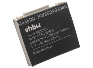 4251004695273 - vhbw Akku kompatibel mit GN Netcom Jabra GN9120 GN9120 GN9125 GN9125 Flex GN9125 Micro GN9125 Mini Headset Kopfhörer (340mAh 37V Li-Polymer)