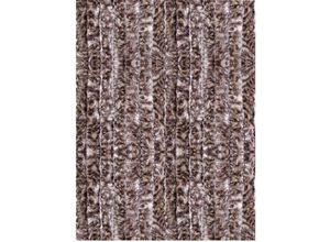 4251028118895 - Flauschvorhang 90x220cm ( Meliert Beige Braun ) perfekter Insekten- und Sichtschutz für Ihre Balkon- und Terrassentür viele Farben - Meliert beige