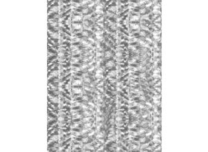 4251028121604 - Flauschvorhang 120x200cm ( Meliert Hellgrau Weiß ) perfekter Insekten- und Sichtschutz für Ihre Balkon- und Terrassentür viele Farben