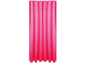 4251028141312 - Bestlivings - Blickdichte Pinke Gardine mit Kräuselband in 140x175 cm ( BxL ) in vielen Größen und Farben - Pink