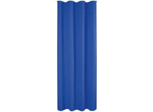 4251028180076 - Bestlivings - Blickdichte Blaue Gardine mit Kräuselband in 140x245 cm ( BxL ) in vielen Größen und Farben - Blau 4251028180076 - Bestlivings - Blickdichte Blaue Gardine mit Kräuselband in 140x245 cm ( BxL ) in vielen Größen und Farben - Blau