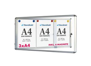 4251041631524 - Schaukasten Premium Master of Boards Acrylglas-Tür Viele Größen