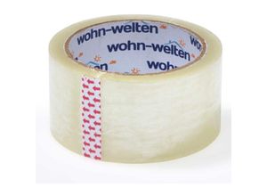 4251041633689 - Floordirekt - Packband Klebeband Normal stark Transparent 12 Stück - transparent