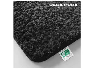 4251041636239 - Casa Pura Badematten Sky Uni Deep Black