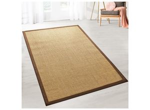 4251041682472 - Floordirekt - Sisal-Teppich Amazonas Kork Mit Bordüre 70 x 130 cm - Kork