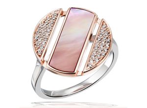 4251043750872 - Silberring GOLDMAID Fingerringe Gr 17 Silber 925 (Sterlingsilber) rosegold (roßégoldfarben) Damen Fingerringe