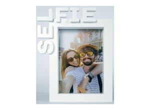 4251050535127 - Portrait Bilderrahmen Selfie weiß 195 x 145 cm für Foto 13 x 18 cm Kunststoffrahmen