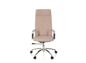 4251084675929 - Home Office Bürostuhl SARANTO PLUS I Stoff mit Armlehnen hjh OFFICE