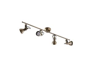 4251096502428 - Lindby - Längliche Deckenlampe Perseas GU10 - altmessing