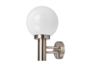 4251096510850 - Lindby Außenwandlampe Nada aus Edelstahl