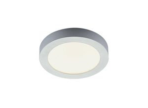 4251096530681 - LED-Deckenlampe Marlo silber 3000K rund 252cm - silber weiß