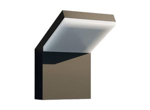 4251096536010 - Arcchio - Nach unten gerichtete LED-Außenwandlampe Yolena - dunkelgrau weiß