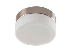 4251096539578 - Lindby - Bad-Deckenlampe Amilia mit Glasschirm ø 11 cm - weiß nickel satiniert