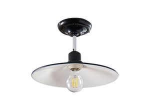 4251096541137 - - Lindby Schwarze Metalldeckenlampe Phinea Vintagelook