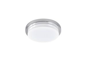 4251096544459 - Lindby - Chromglänzende LED-Deckenleuchte Cordula IP44 - opalweiß chrom