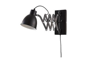 4251096545111 - Wandleuchte Wandlampe Innen Merle aus Metall für Schlafzimmer von Lindby