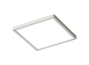 4251096546057 - Arcchio - LED-Deckenleuchte Solvie silber eckig 30 x 30 cm - silber weiß