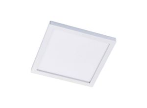 4251096546064 - Arcchio - LED-Deckenleuchte Solvie weiß eckig 30 x 30 cm - weiß