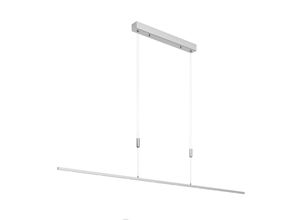 4251096549188 - LED-Esszimmer-Pendellampe Arnik dimmbar 180 cm - nickel matt