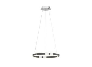 4251096550238 - Lucande - LED-Pendelleuchte Lyani in Chrom dimmbar 50 cm - chrom weiß satiniert