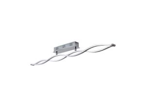 4251096560213 - Lucande - LED-Deckenlampe Roan wellenförmig - weiß chrom silber