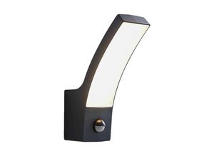 4251096561982 - Lindby - LED-Außenwandlampe Ilvita anthrazit mit Sensor - anthrazit (ral 7016) opalweiß