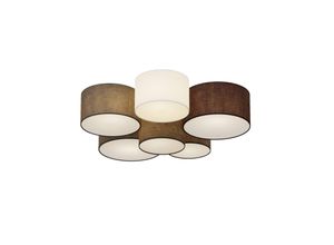 4251096563245 - Lindby - Deckenlampe Laurenz aus Textil für Wohnzimmer & Esszimmer von