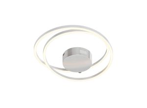 4251096563733 - Led Deckenleuchte Davian aus Aluminium dimmbar für Wohnzimmer & Esszimmer von Lindby