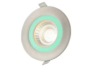 4251096564204 - Noor LED-Einbaustrahler rgbw nickel - nickel - Lindby