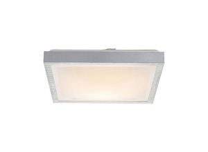 4251096565614 - Lindby - Margit LED-Alu-Deckenlampe eckig 375 cm - alu weiß