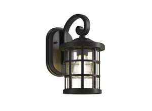 4251096568158 - Lindby - Ankea Außenwandlampe Höhe 28 cm - Schwarz klar