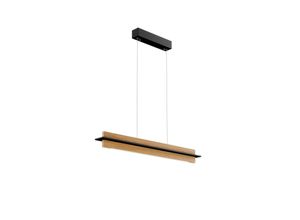 4251096570373 - Rothfels LED-Pendellampe Lexa eiche schwarz Länge 78 cm
