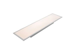 4251096571479 - Stenley LED-Panel 4000 k 119 cm x 29 cm - weiß silber - Lindby