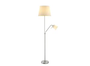 4251096573411 - Lindby - Stehlampe Nantwin aus Textil für Wohnzimmer & Esszimmer von