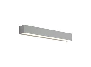 4251096581447 - Lucande LED-Außenwandlampe Lengo 50 cm silber 2-flg Alu