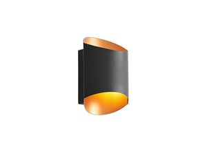 4251096591804 - Arcchio - Ayaz LED-Wandlampe schwarz-gold - Schwarz gold