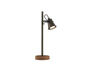 4251096596007 - Lindby - Tischlampe Grandesa aus Holz für Wohnzimmer & Esszimmer von