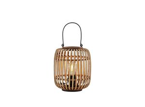 4251096596687 - Lindby - Tischlampe Canyana natur Rattan 27 cm hoch - natur