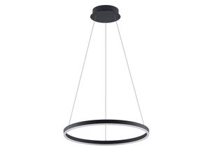 4251096597523 - Albiona LED-Hängeleuchte 1 Ring 60 cm - Schwarz weiß - Arcchio