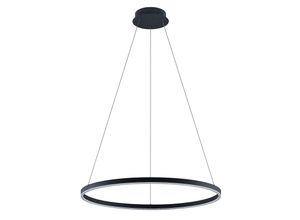 4251096597530 - Albiona LED-Hängeleuchte 1 Ring 80 cm - Schwarz weiß - Arcchio