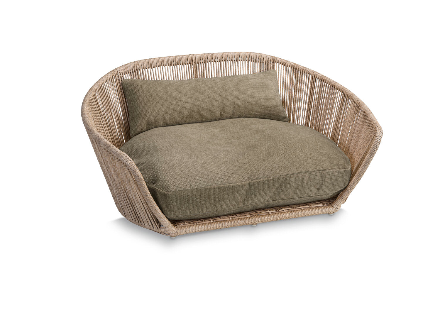 4251103303550 - Design Hundekorb Vogue Tudor Olive