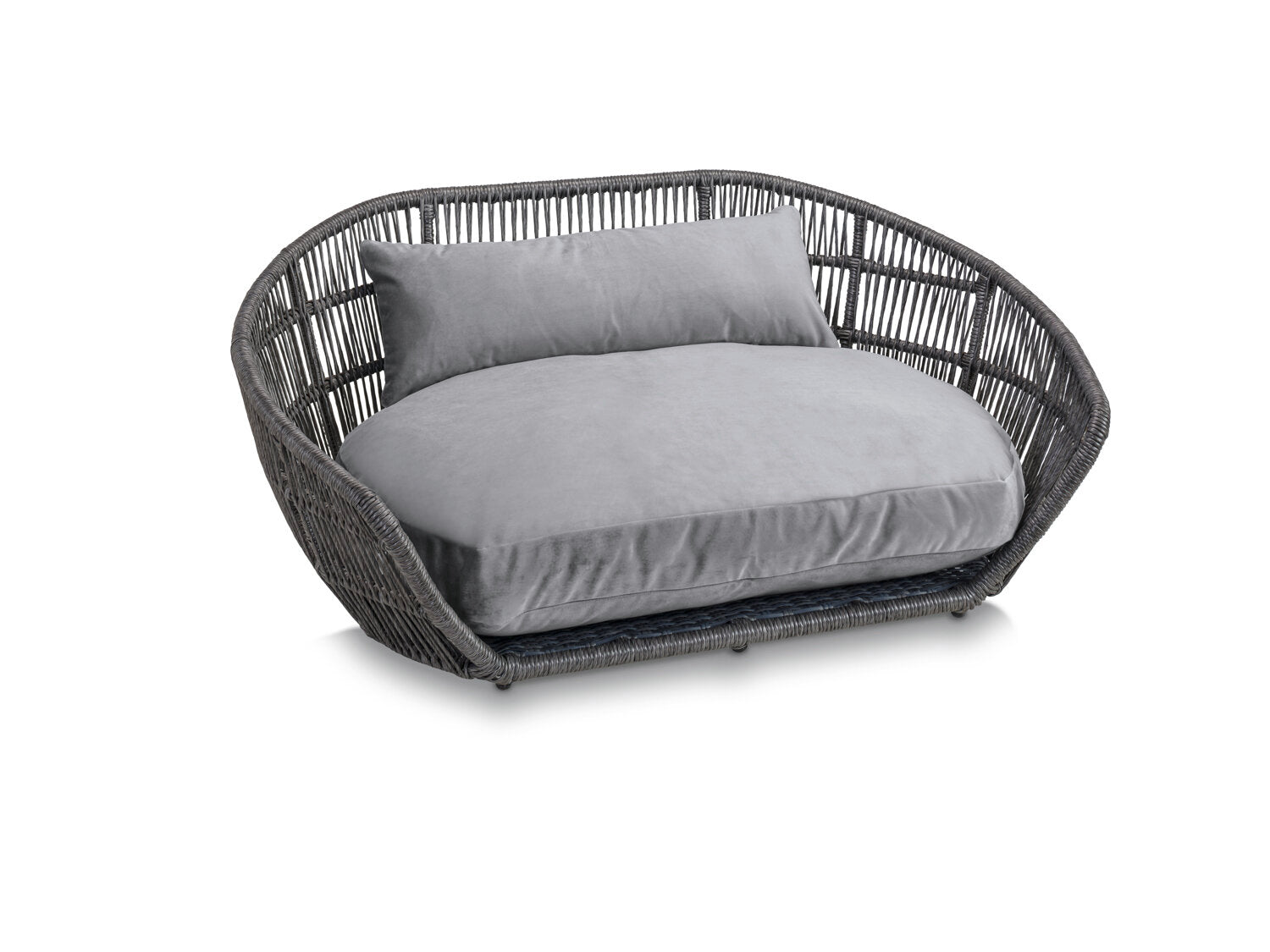 4251103303888 - Design Hundekorb Prado Oxford Grey