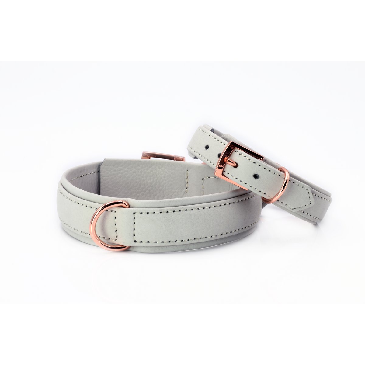 4251103306728 - AMICI Hundehalsband Light Grey