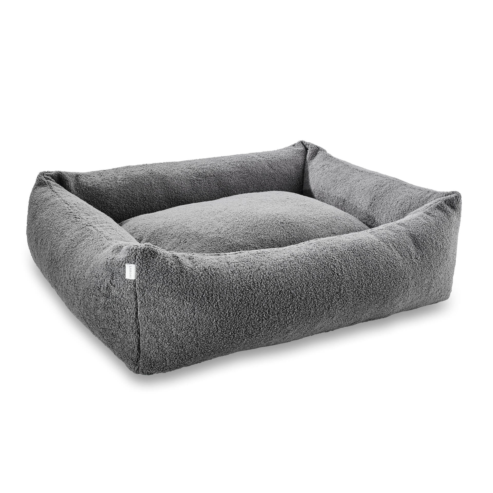 4251103307862 - Hundebett Classic Teddy Grey