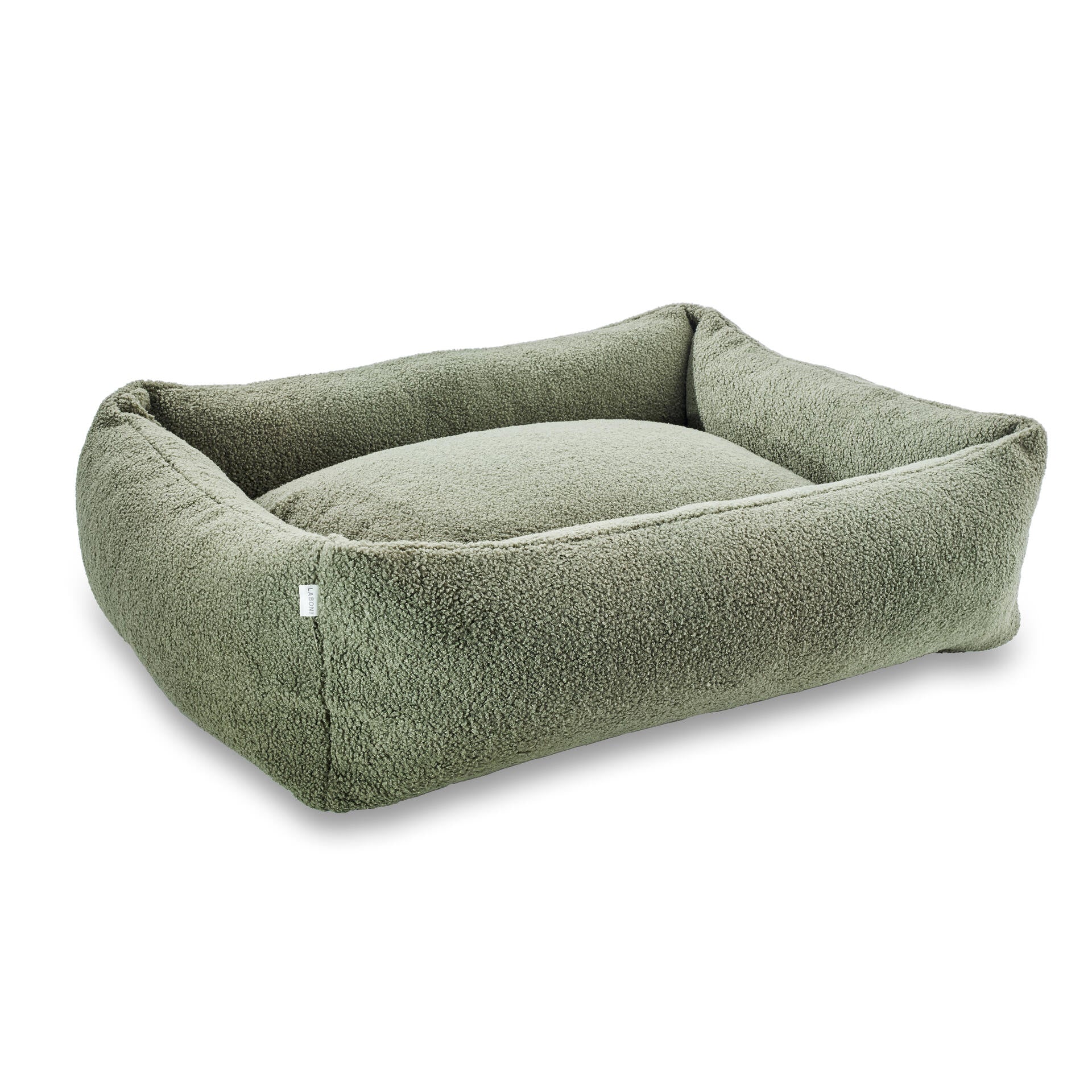 4251103307909 - Hundebett Classic Teddy Green